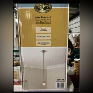 NWT pendant lights. 4 available.